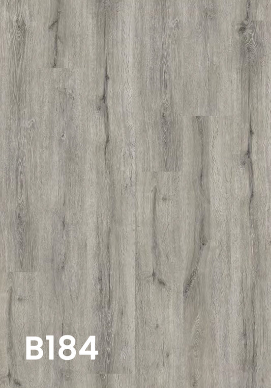 Endura-Bull SPC Vinyl Flooring £35.99 per m2 +VAT 6 x 183 x 1220mm Colour Hebden Grey B184