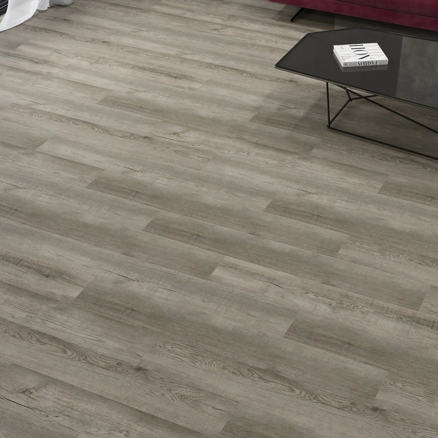 Endura-Bull SPC Vinyl Flooring £35.99 per m2 +VAT 6 x 183 x 1220mm Colour Beechwood Biscuit B196