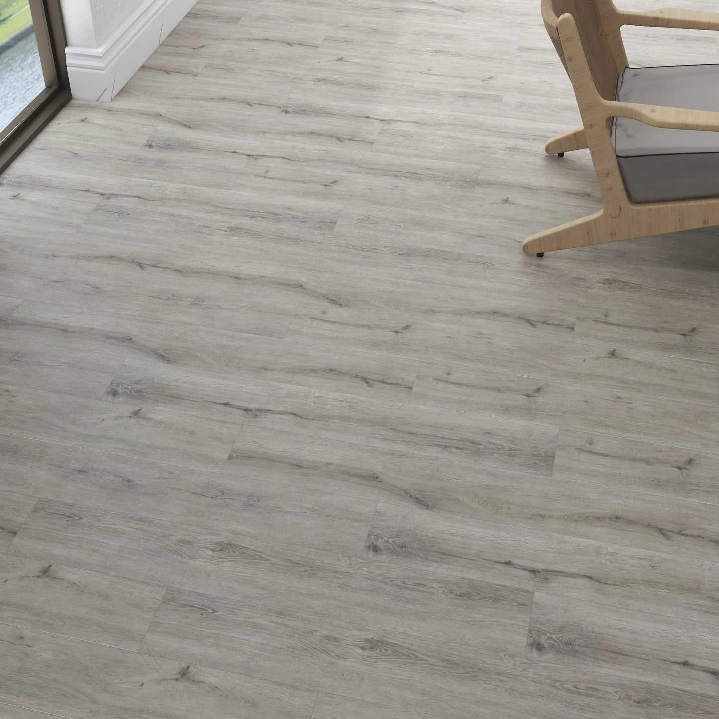 Endura-Bull SPC Vinyl Flooring £35.99 per m2 +VAT 6 x 183 x 1220mm Colour Hebden Grey B184