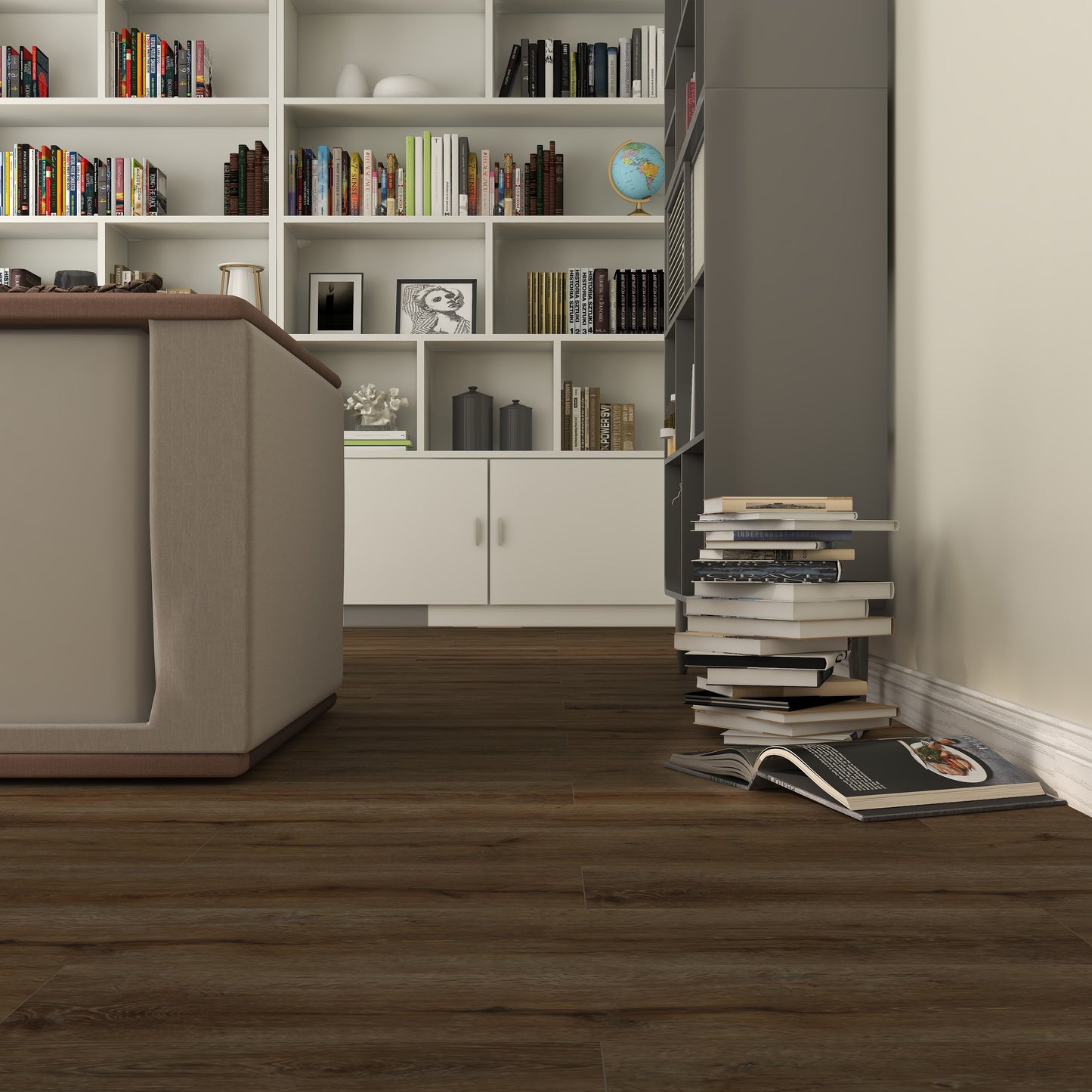 Endura-Bull SPC Vinyl Flooring £35.99 per m2 +VAT 6 x 183 x 1220mm Colour Bradshaw Bronze B186