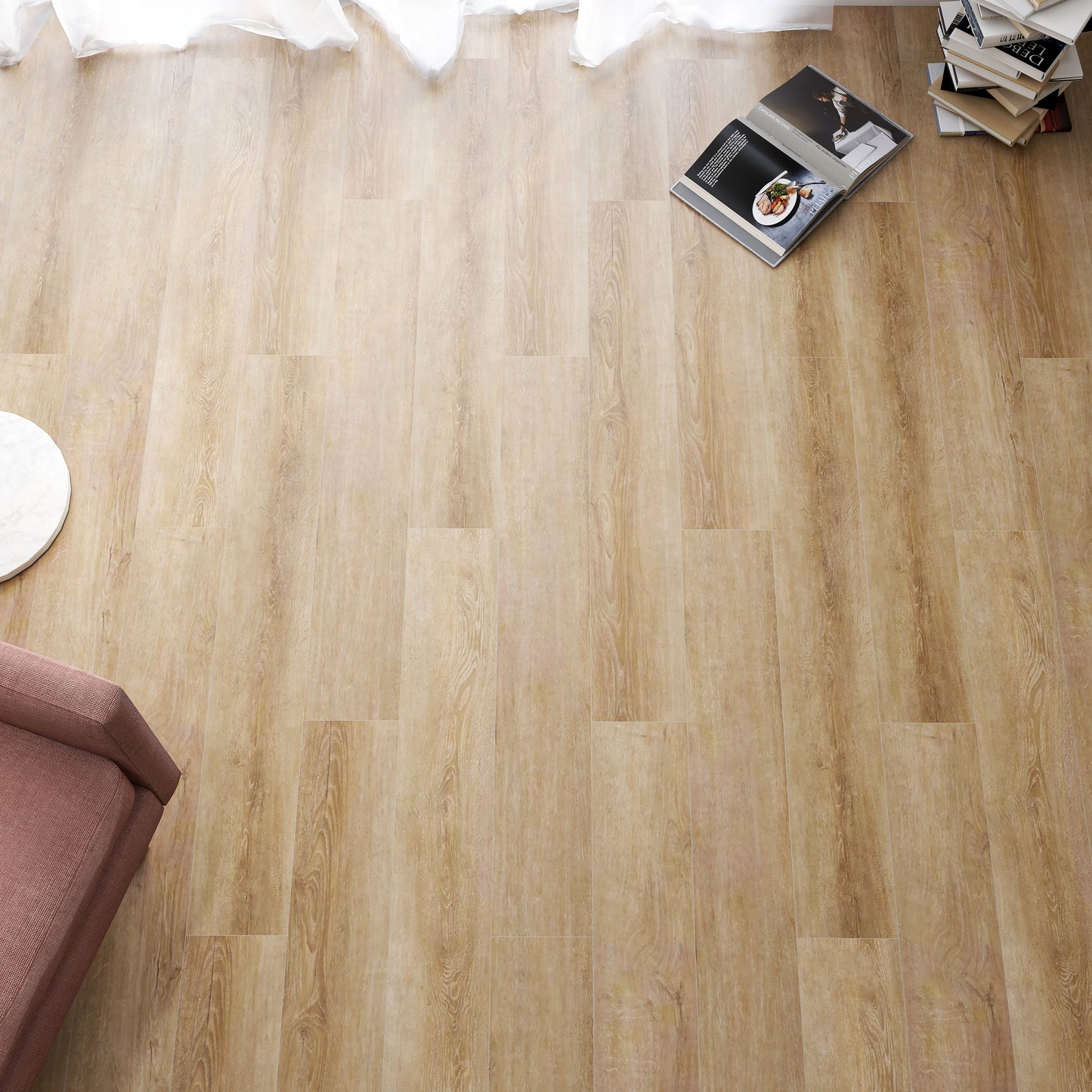 Endura-Bull SPC Vinyl Flooring £35.99 per m2 +VAT 6x183x1220mm Colour Wainhouse Copper B191