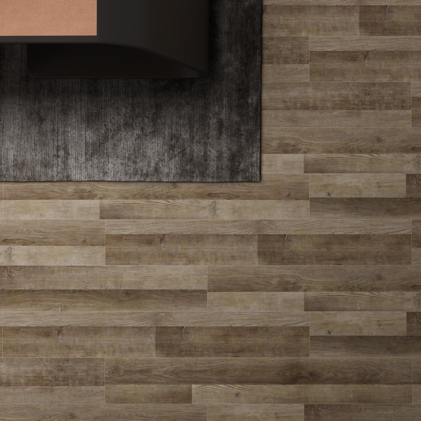 Endura-Bull SPC Vinyl Flooring £35.99 per m2 +VAT 6 x 183 x 1220mm Colour Krumlin Coffee B187